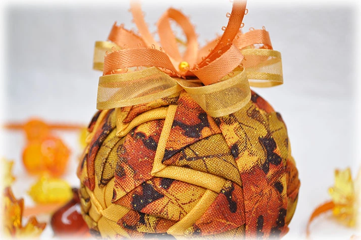 Forever Fall Quilted Ornament